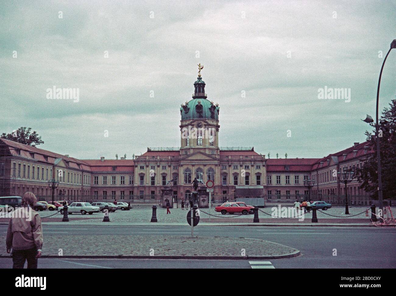 Charlottenburg Castle, October 1980, West Berlin, West Germany Stock