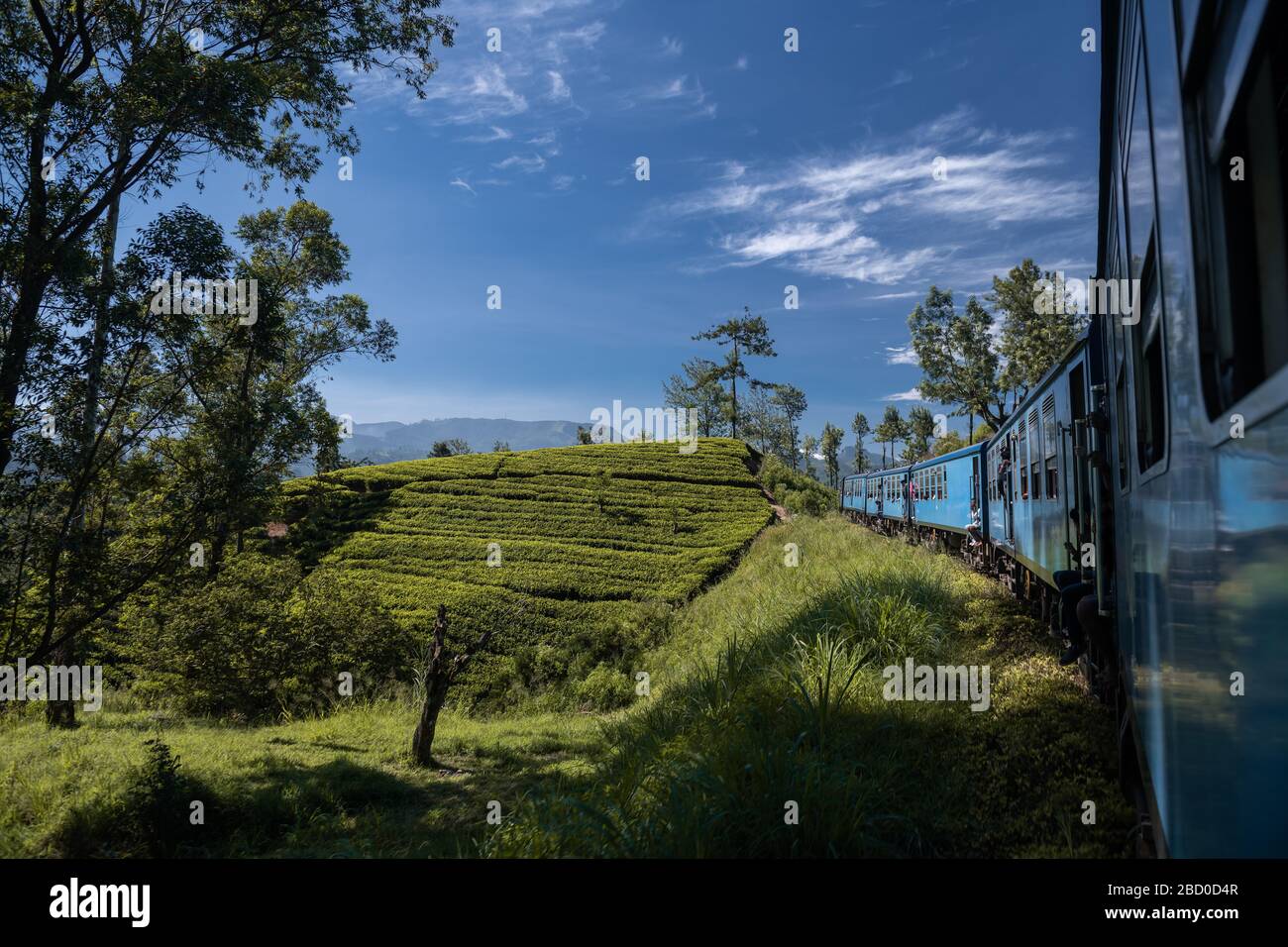 Famous train ride in Ella, Sri Lanka Stock Photo Alamy