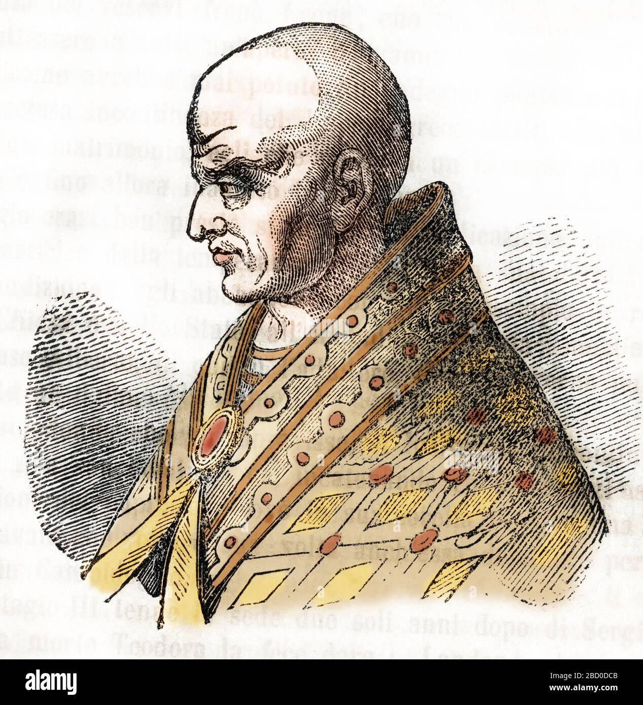 Moyen Age Representation Du Pape Serge Iii Sergius Sergio 904 911 Dessin Tiree De I Misteri Del Vaticano De Franco Mistrali 1843 Collection P Stock Photo Alamy Moyen Age Representation Du Pape Serge Iii Sergius Sergio 904 911 Dessin Tiree De I Misteri Del Vaticano De Franco Mistrali 1843 Collection P Stock Photo Alamy