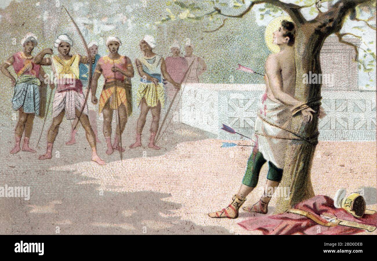 Empire Romain Le Martyre De Saint Sebastien Persecute Sous Diocletien Au 4eme Siecle Ancient Rome Martyrdom Of St Sebastian Under Diocletian Re Stock Photo Alamy Empire Romain Le Martyre De Saint Sebastien Persecute Sous Diocletien Au 4eme Siecle Ancient Rome Martyrdom Of St Sebastian Under Diocletian Re Stock Photo Alamy