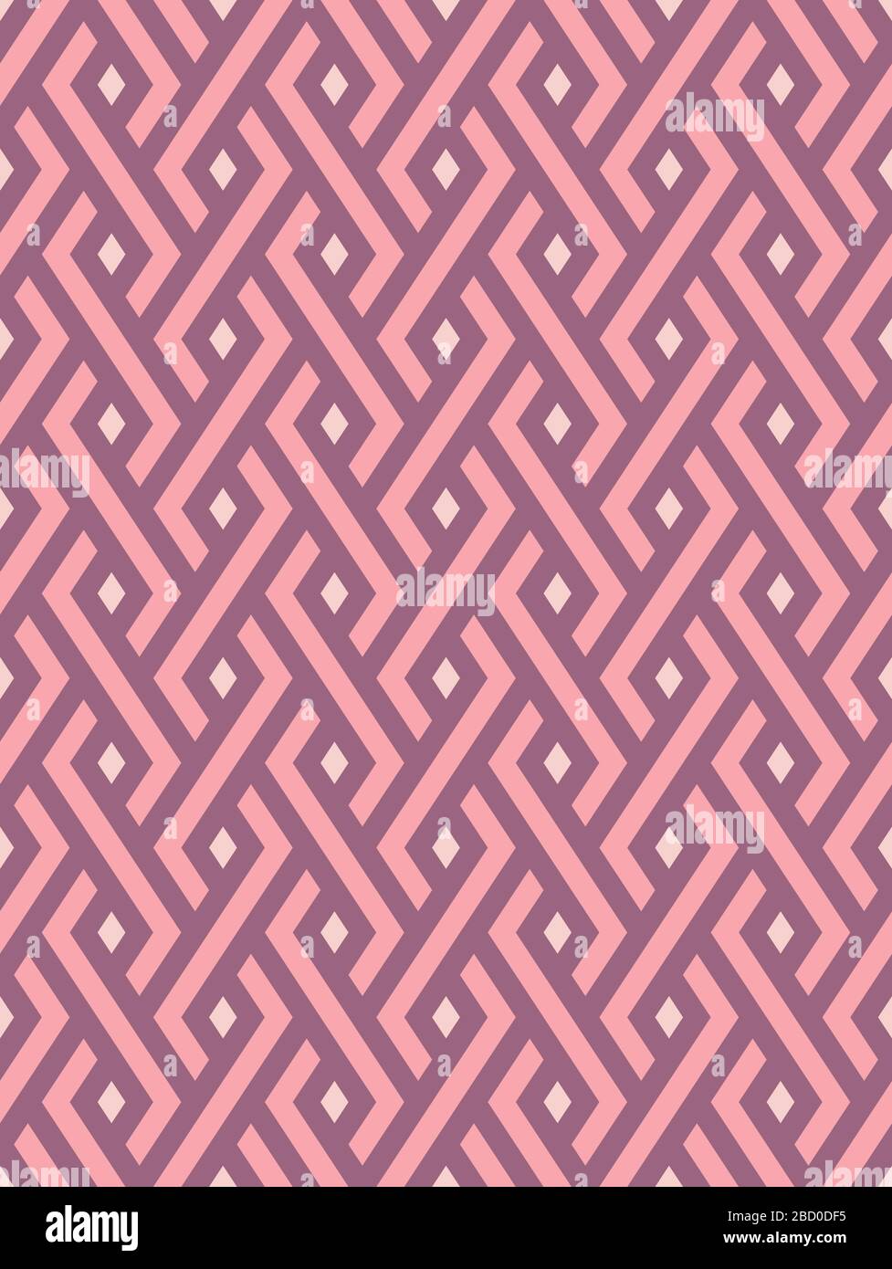 Geometric seamless pattern for fabric print. Zigzag abstract vector background Stock Vector