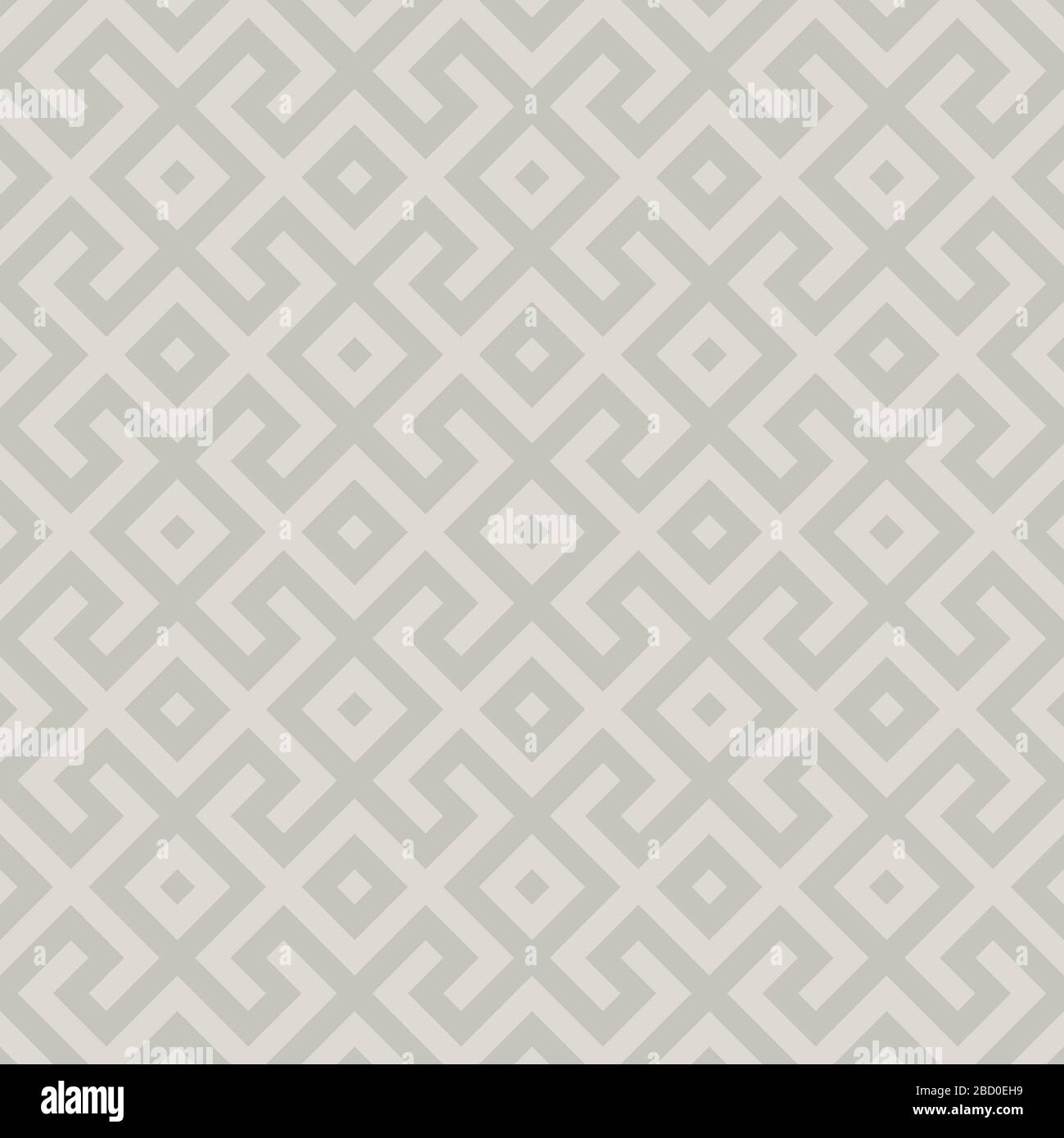 Grey geometric seamless pattern. Abstract vector geometric background Stock Vector