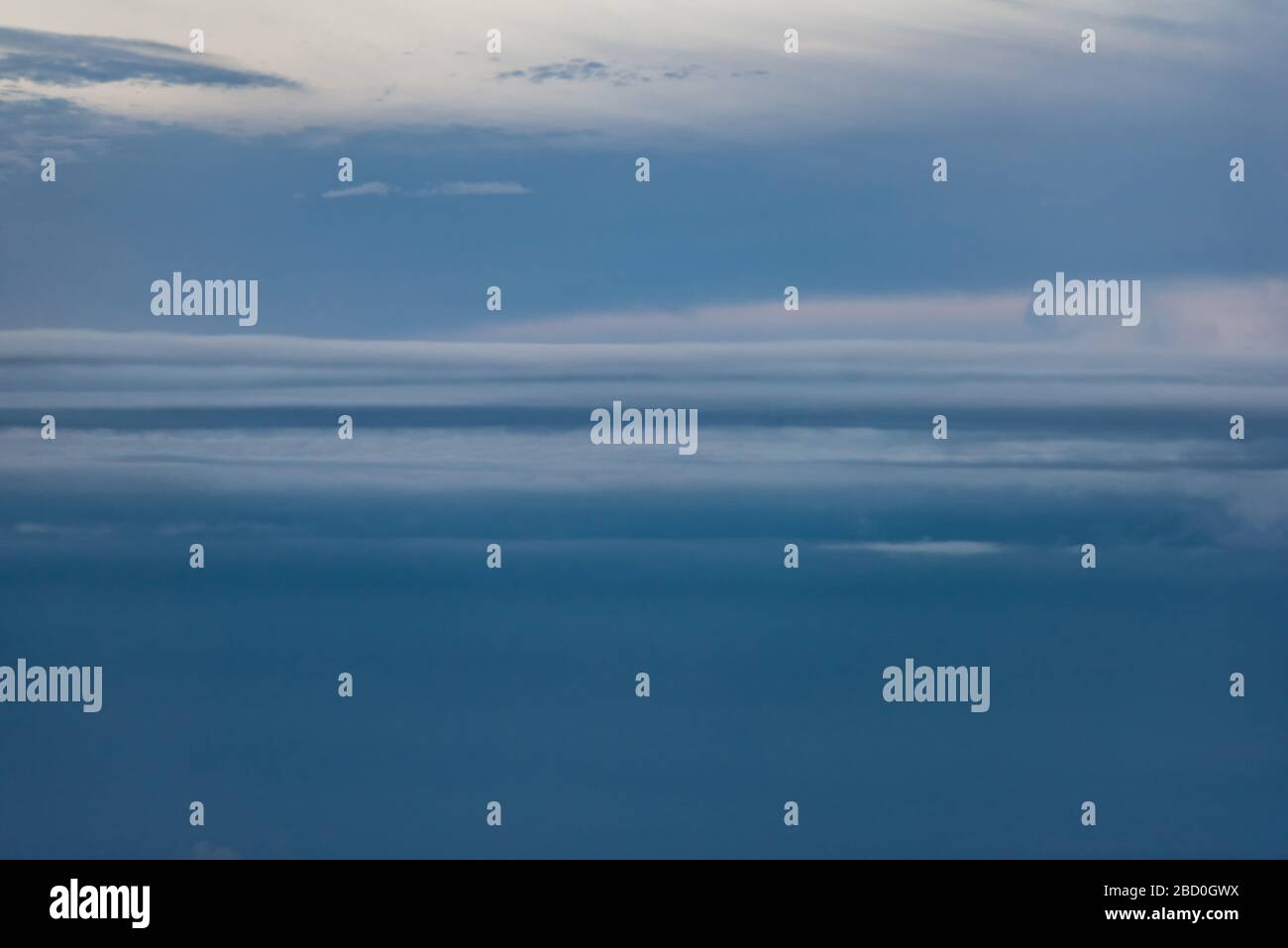 cloud and sky view from window of airplane Stock Photo - Alamy