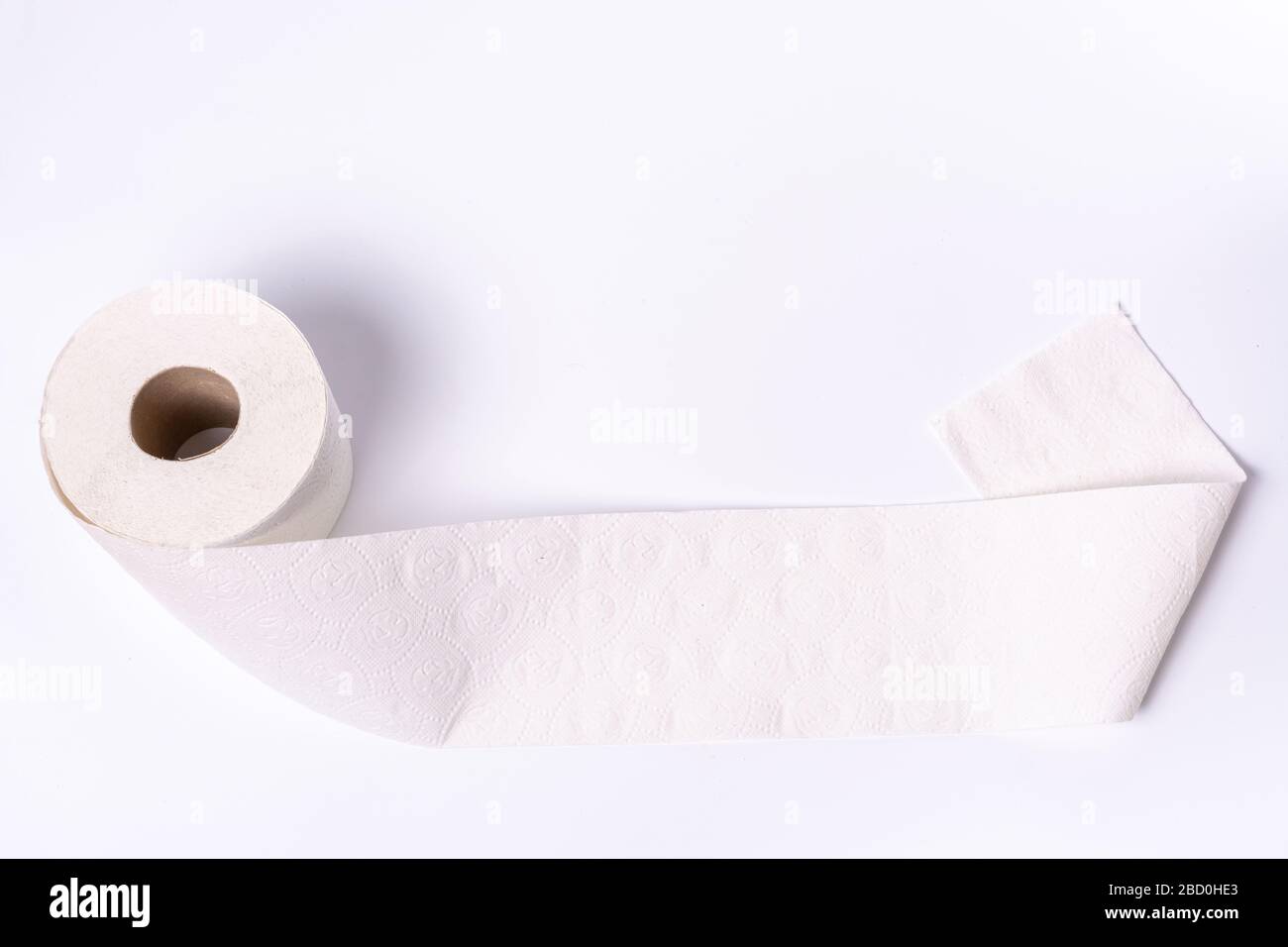 Toilet roll unrolled hi-res stock photography and images - Alamy