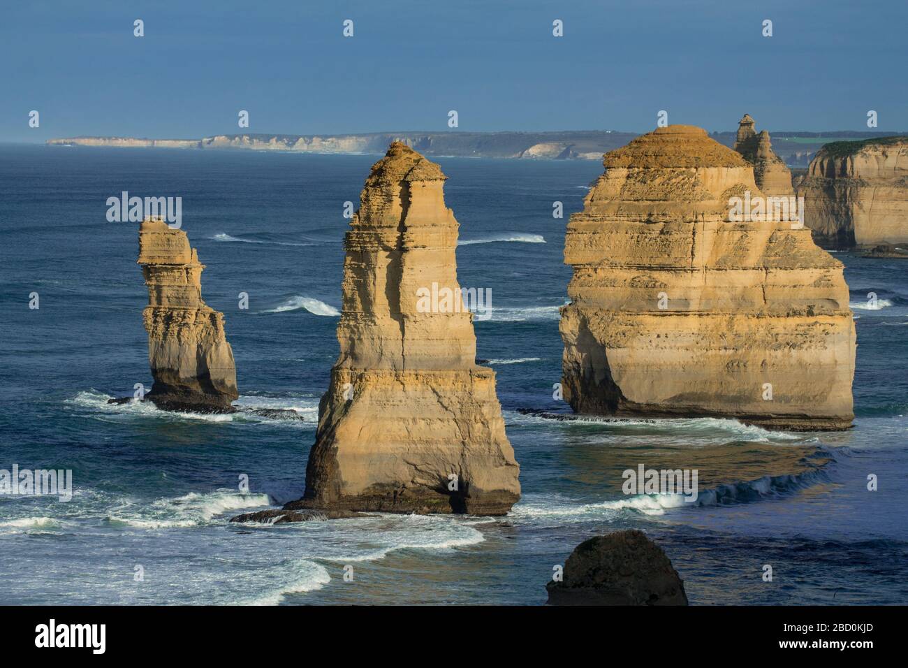 Twelve Apostles, Great Ocean Road, Victoria, Asutralia Stock Photo