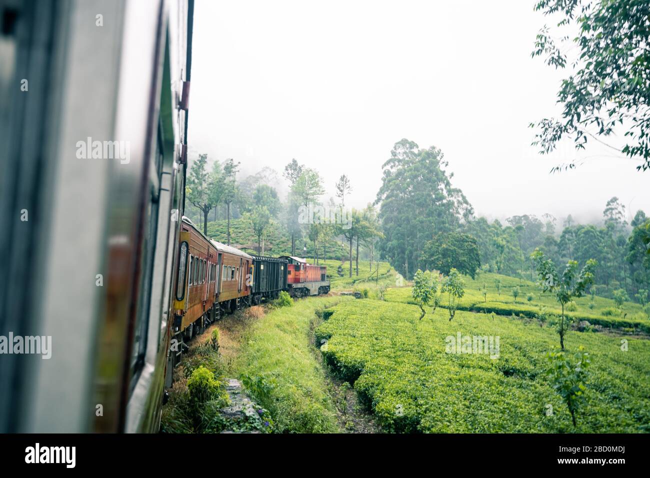 Famous train ride in Ella, Sri Lanka Stock Photo Alamy