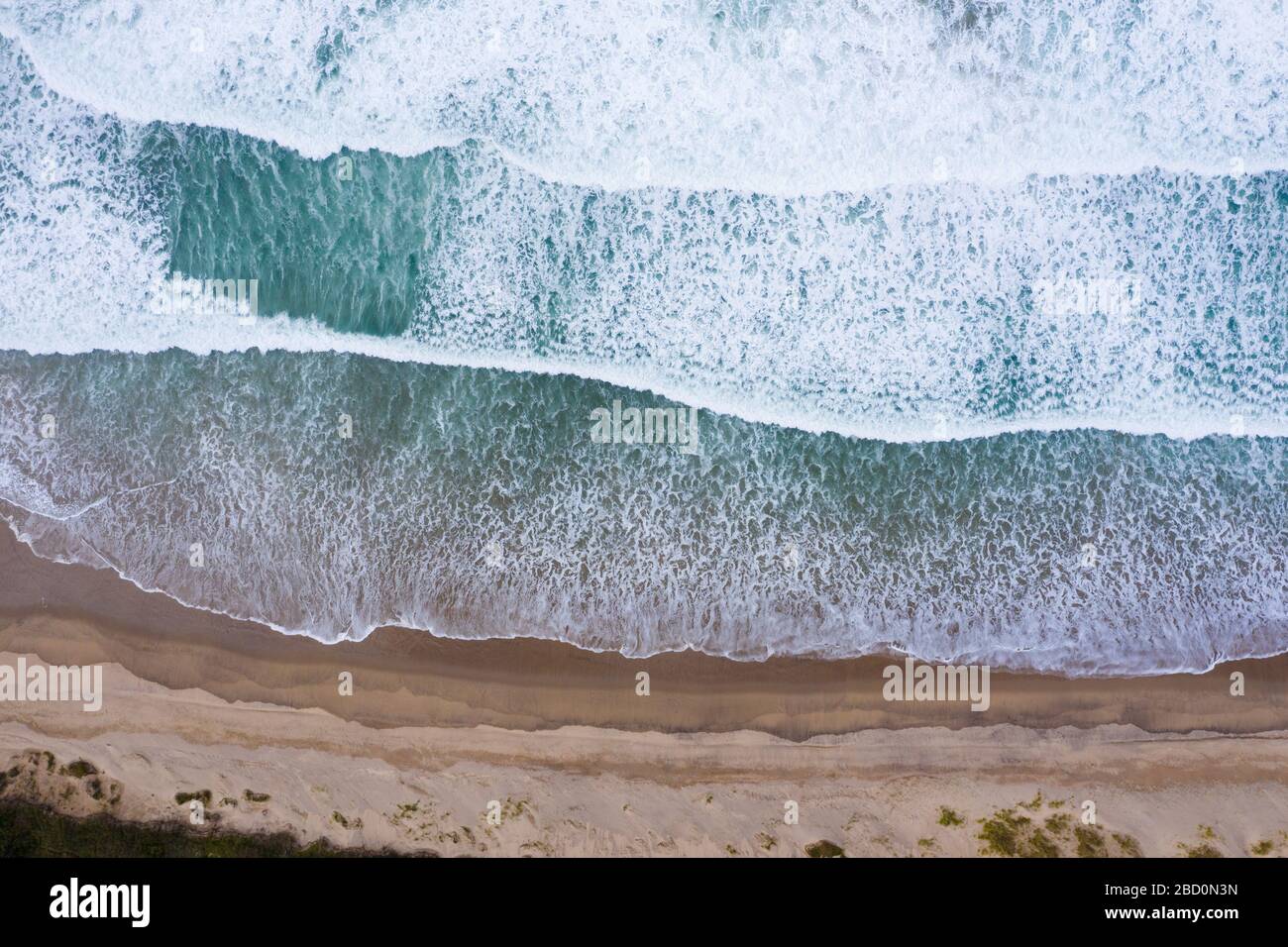 Aerial top view ocean blue hi-res stock photography and images - Alamy