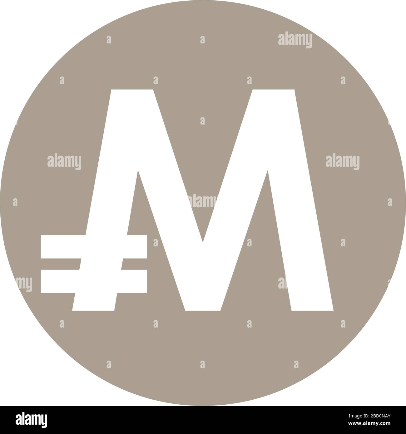 Mona coin Stock Vector Images - Alamy