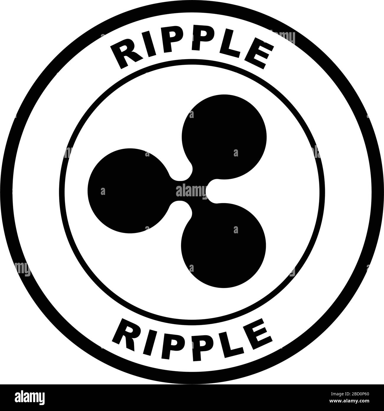 Ripple mark Cut Out Stock Images & Pictures - Alamy