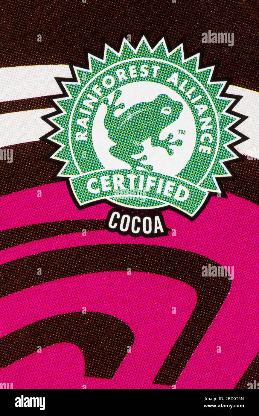 Rainforest Alliance Logo Hi res Stock Photography And Images Alamy