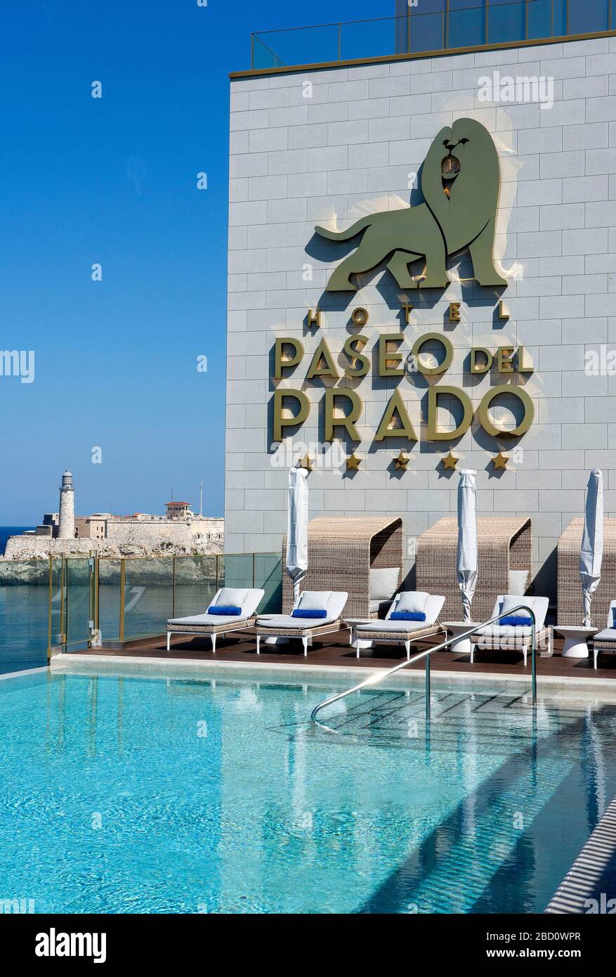 https www alamy com paseo del prado hotel in the corner of malecon and paseo del prado in havanacubaopened november 2019 image352218127 html