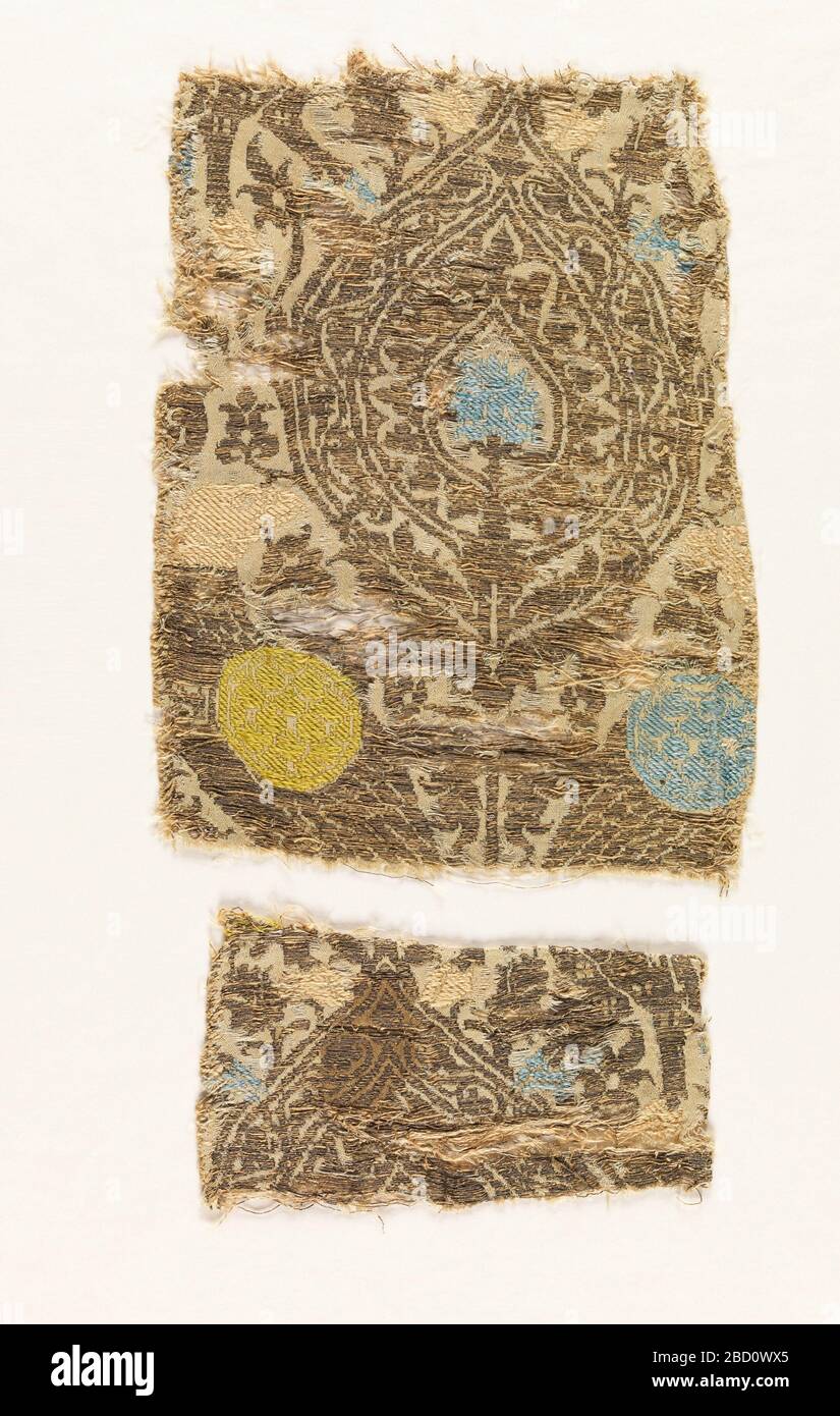 Tapestry. Research in ProgressLarge palmette with parts of addorsed