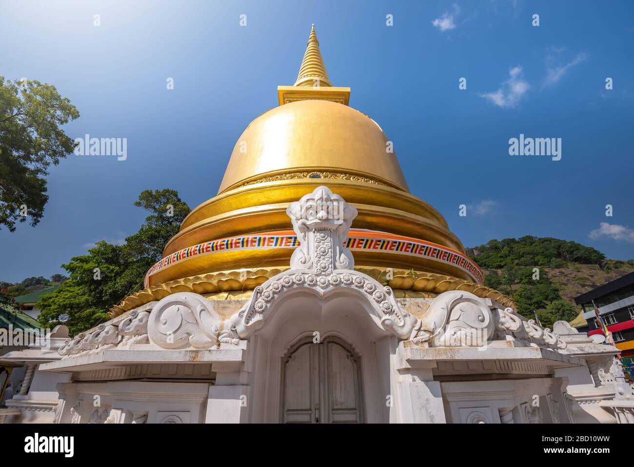 Dambulla Golden Temple, Sri Lanka Stock Photo