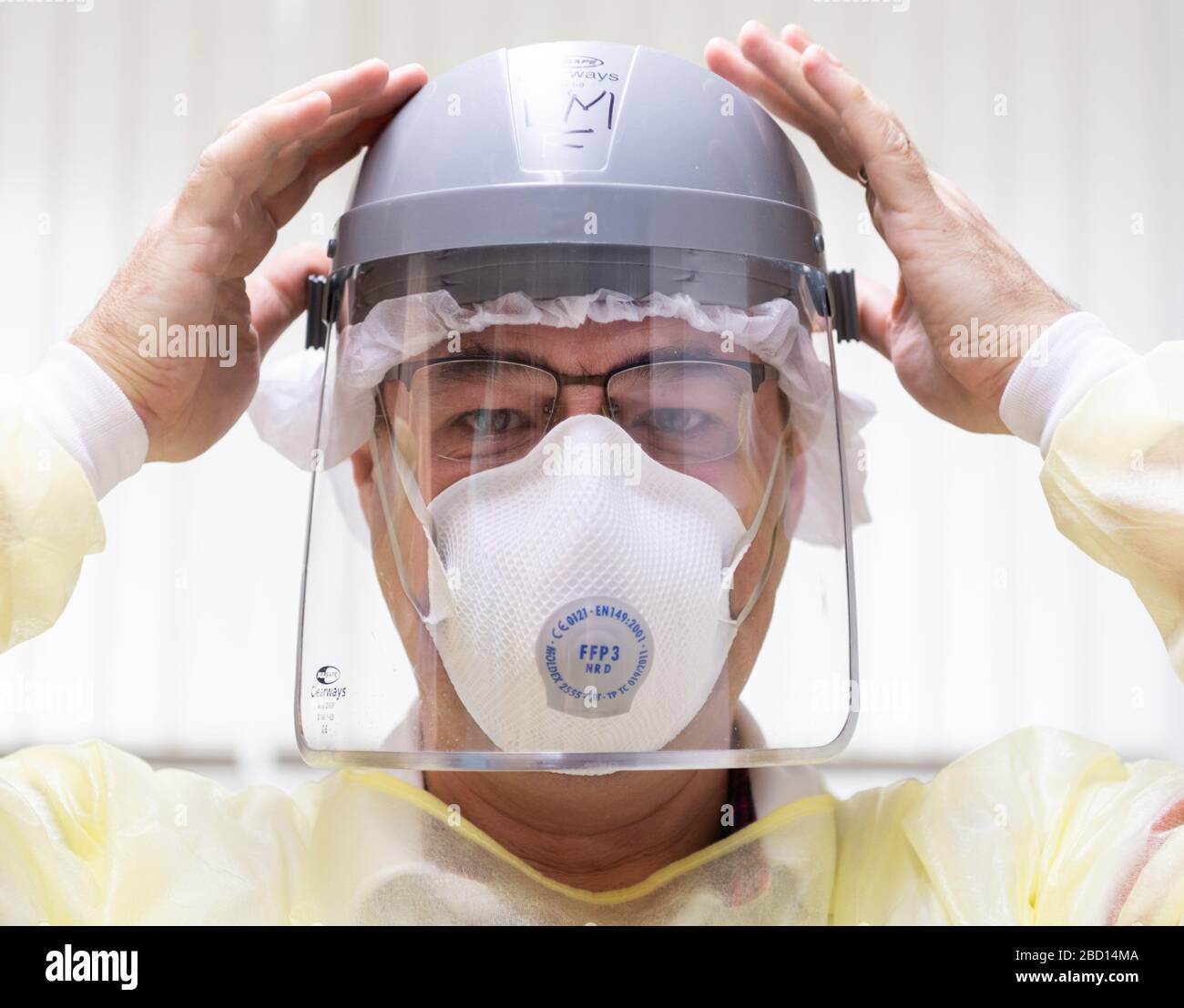 Dresden, Germany. 03rd Apr, 2020. ILLUSTRATION Dentist Conrad Kühnöl