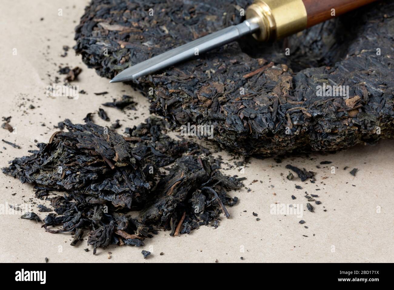 Pu Erh Tea Cake High Resolution Stock Photography And Images Alamy