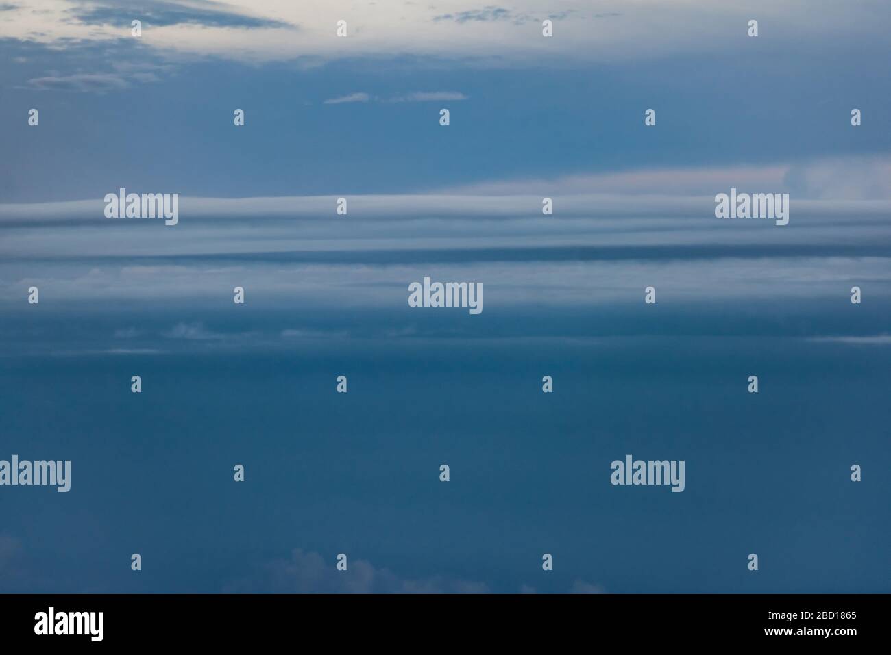 cloud and sky view from window of airplane Stock Photo - Alamy