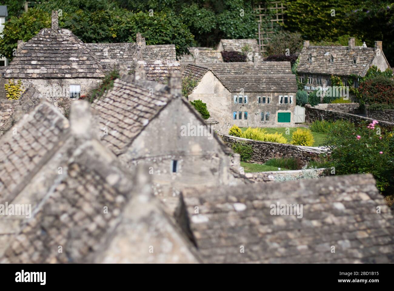 Traditional English Cotswolds Model Village, BourtonontheWater