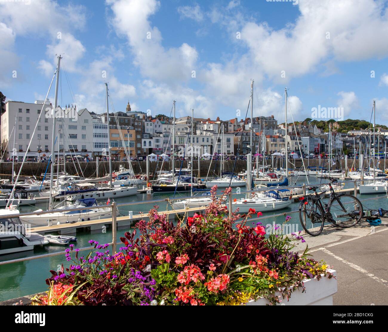 St. Peter Port, Isle of Guernsey, United Kingdom Stock Photo