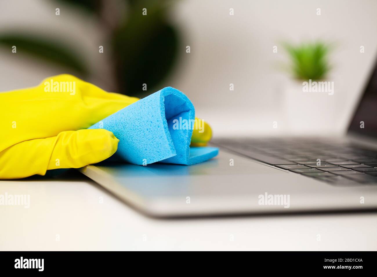 Closeup of a cleaning company worker cleans office Stock Photo - Alamy