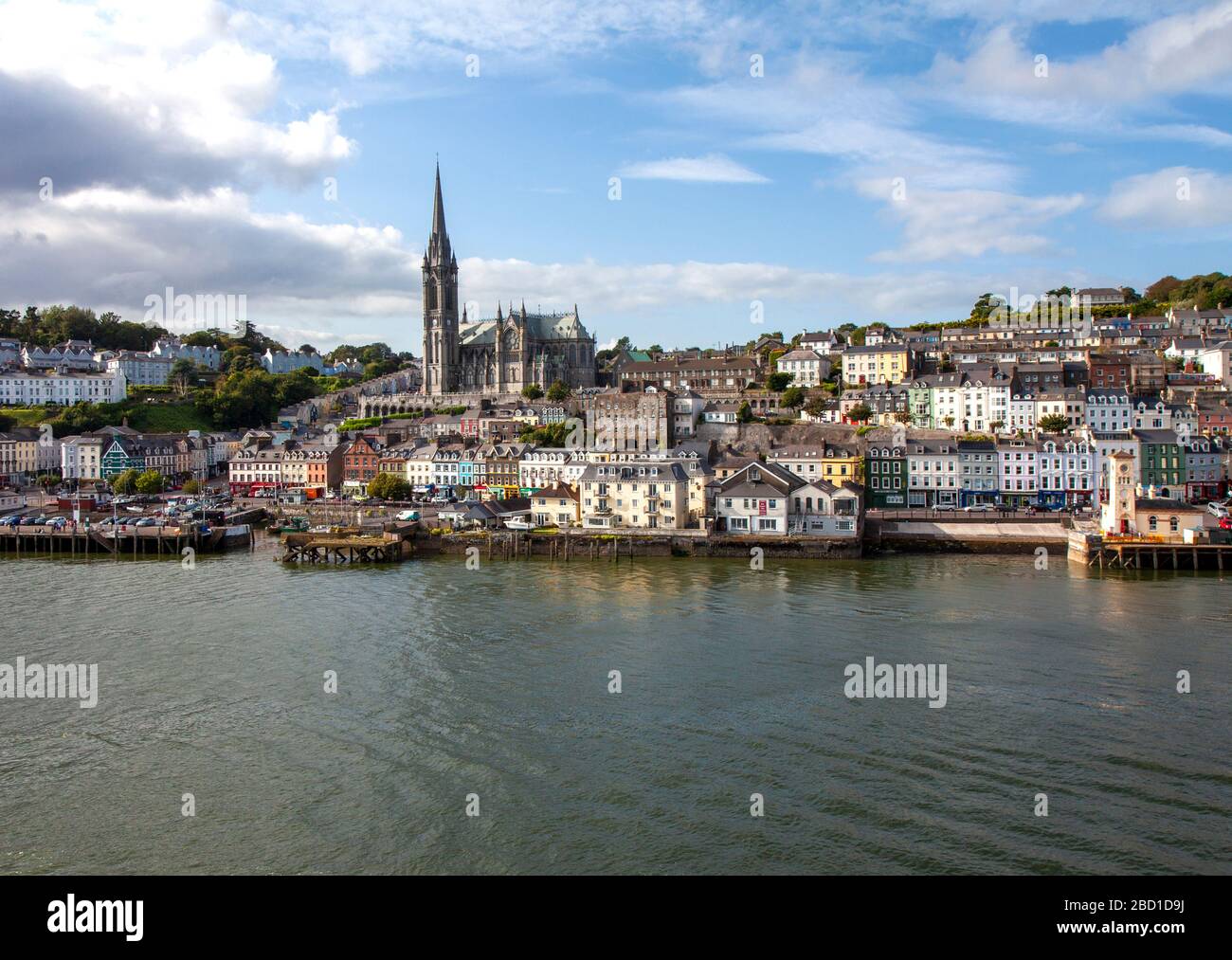 Waterfront, St. Peter Port, Isle of Guernsey, United Kingdom Stock Photo