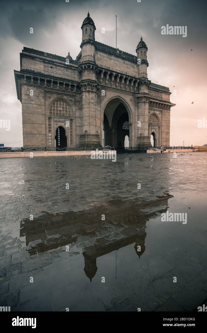 Gateway Of India Mumbai Stock Photo