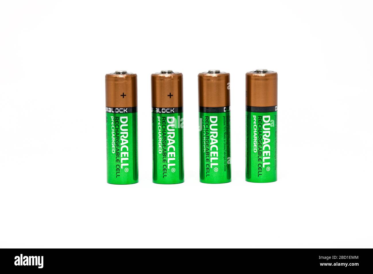Duracell Ultra Rechargeable AA Batteries Stock Photo - Alamy