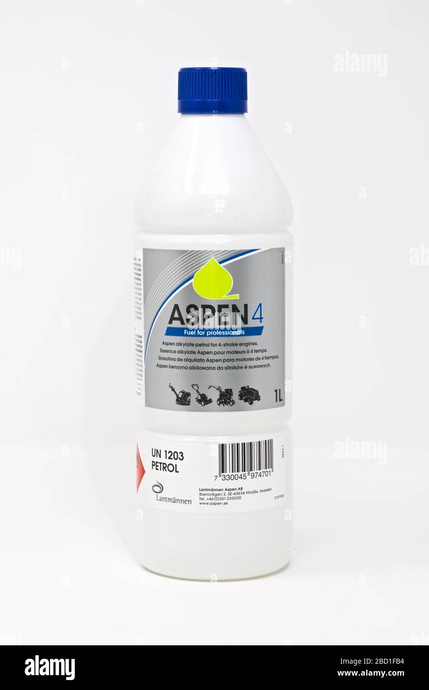 Aspen 4 Stroke Fuel Stock Photo - Alamy