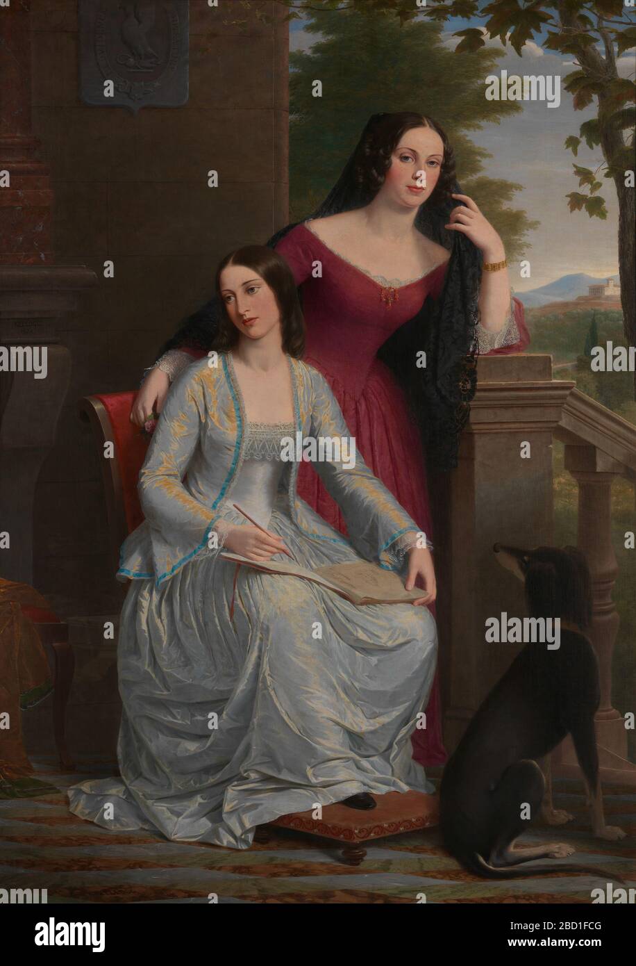Depiction two women in hi-res stock photography and images - Alamy