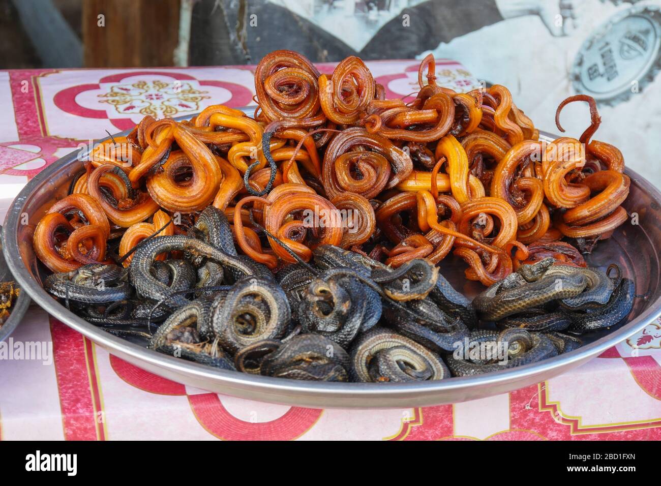 Fried Snake