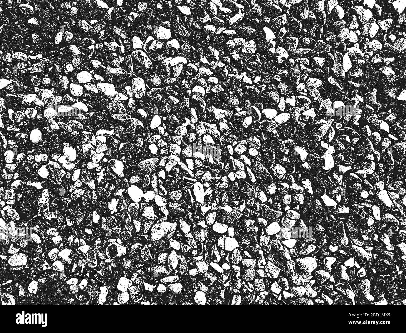 Gray granite gravel Stock Vector Images Alamy