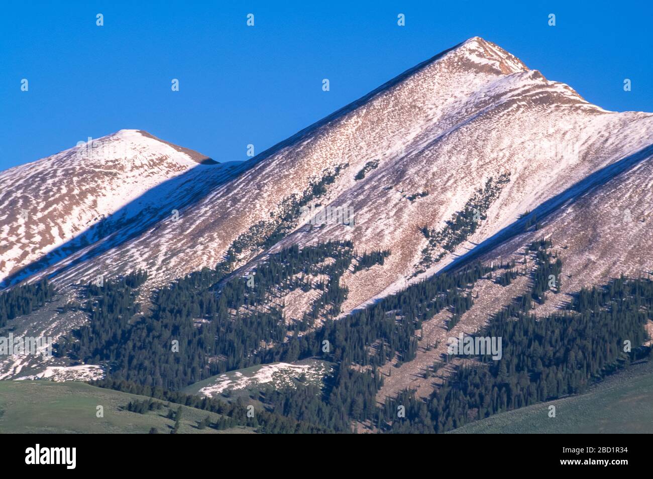 lima peaks near lima, montana Stock Photo Alamy