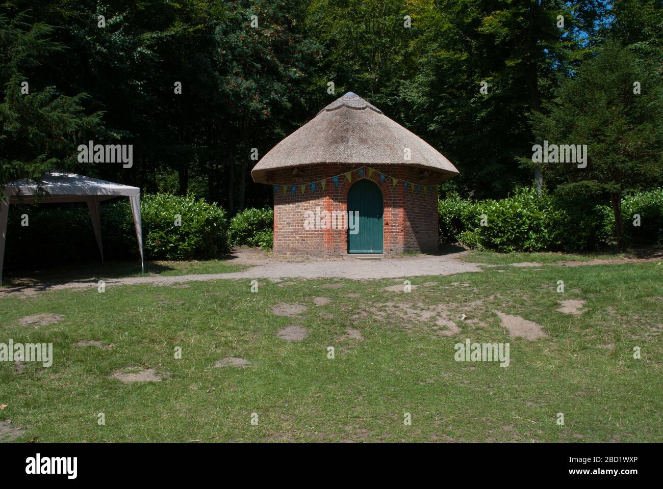 Folly at National Trust Claremont Landscape Garden, Portsmouth Road, Esher, Surrey KT10 9JG