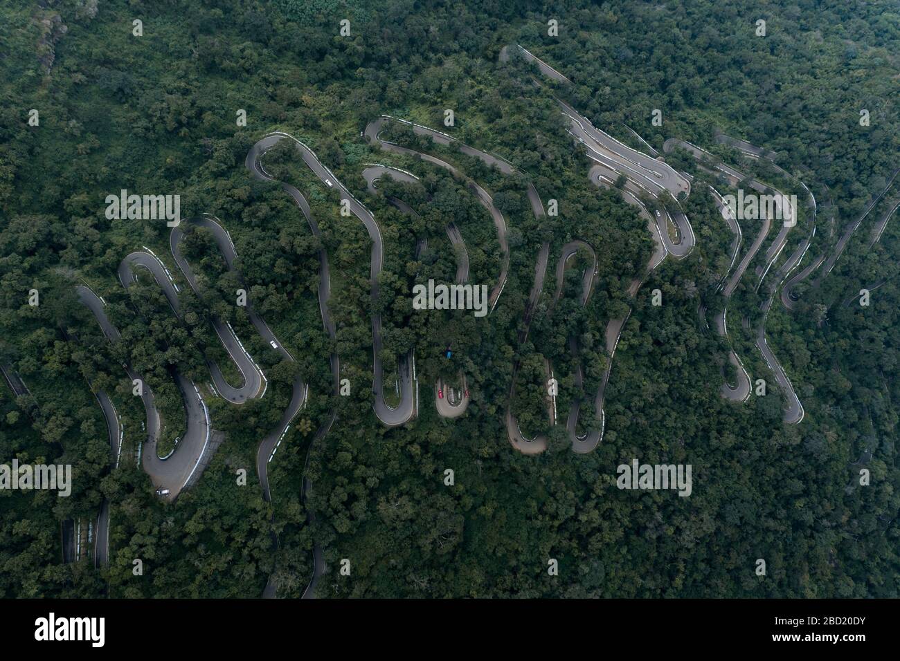 Kolli hills Kollimalai seventy hairpin bends located in central Tamil