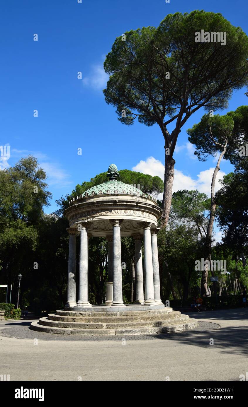 Tempio di Diana in the Villa Park in the city of Rome, Italy Stock Photo Alamy Tempio di Diana in the Villa Park in the city of Rome, Italy Stock Photo Alamy