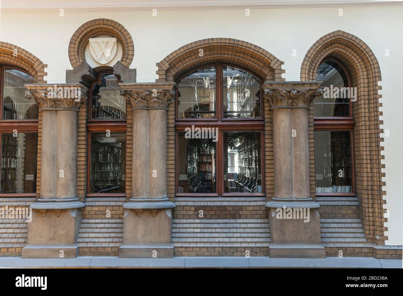 University Library, Wroclaw, Poland Stock Photo