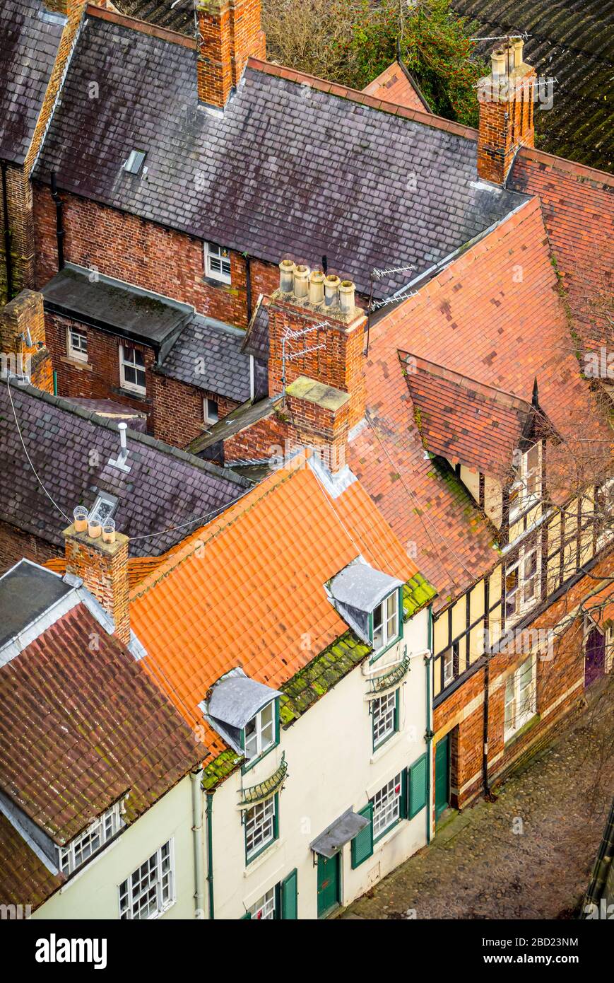 Houses in Durham City, UK Stock Photo Alamy