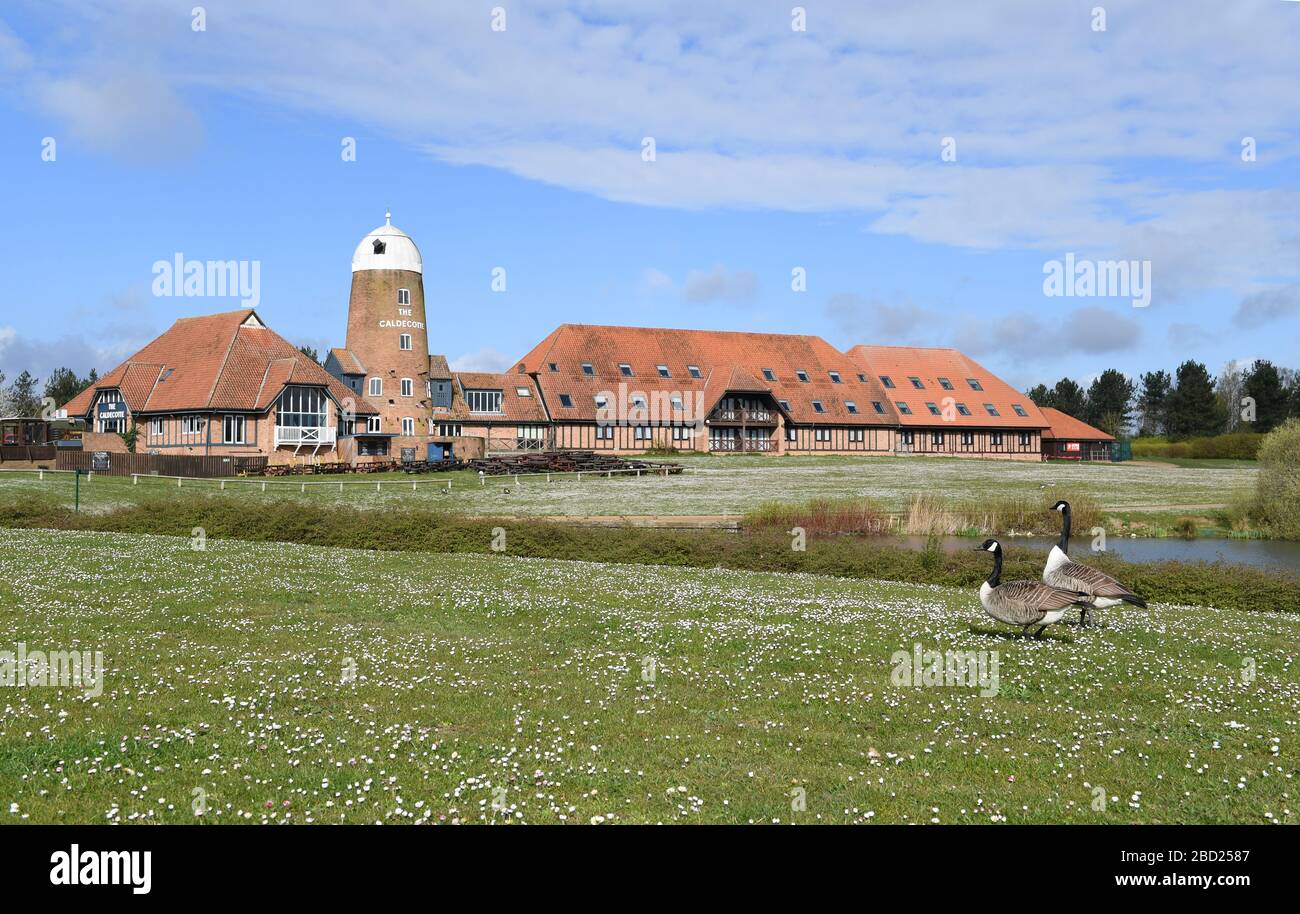 Central Milton Keynes Buildings Snow Dome Outdoor Market Blossom