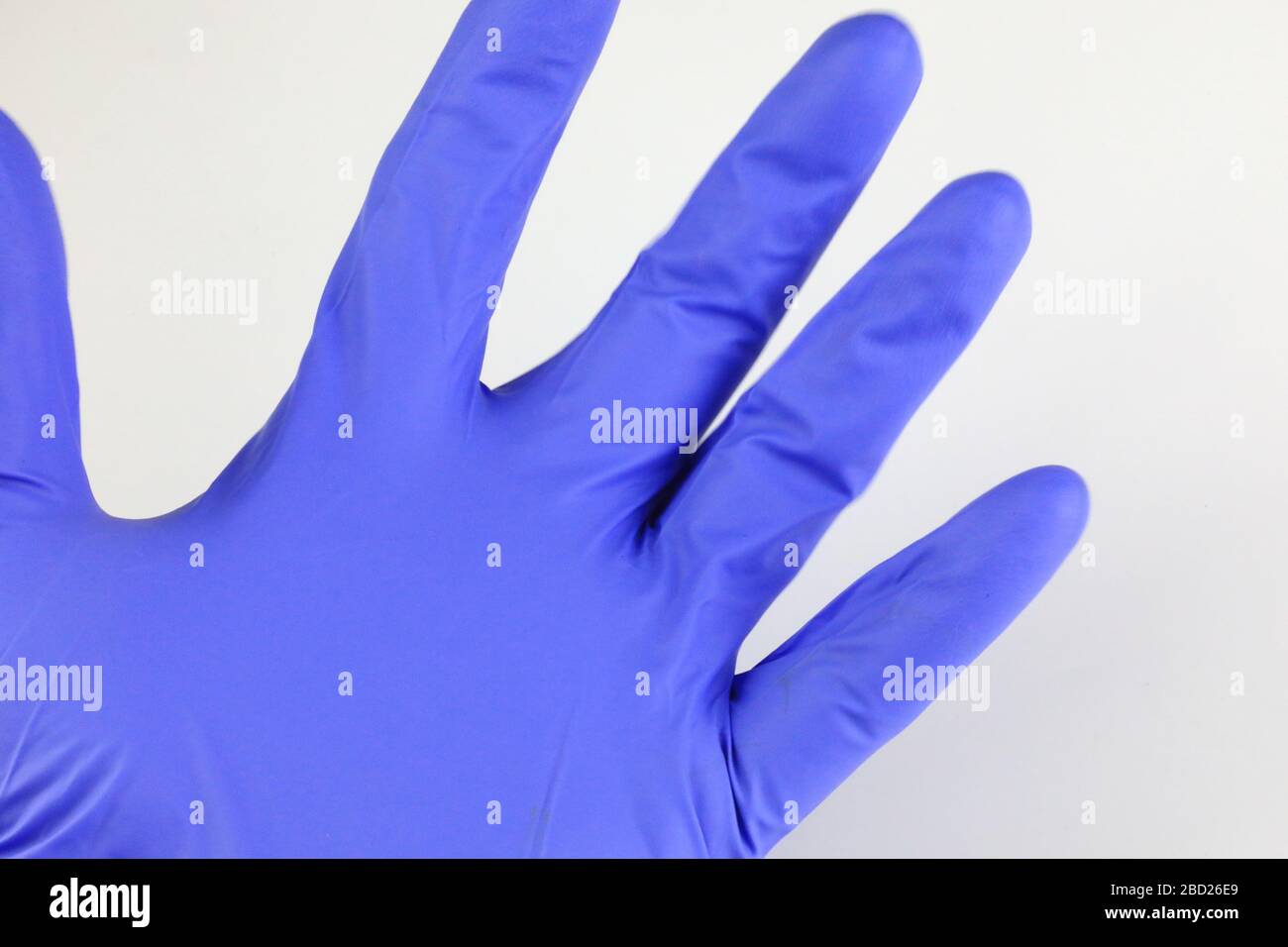 Medical grade rubber glove for personal workwear Stock Photo Alamy