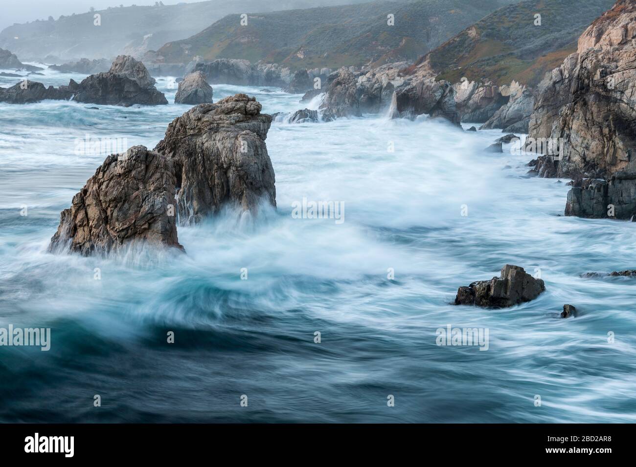 North Saberanes, Sea Stacks, Garrapata State Park, Big Sur, California ...