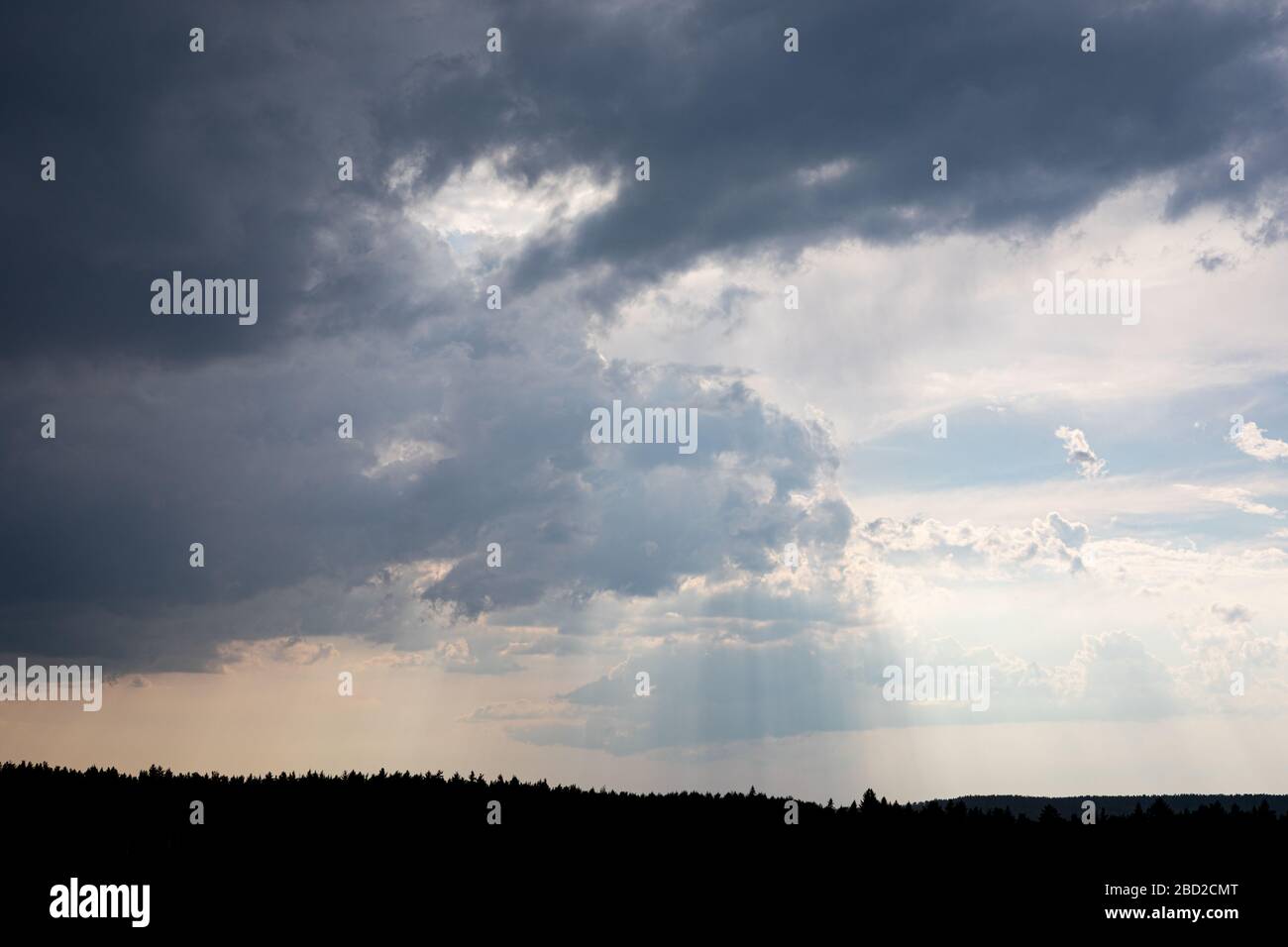 Stormy sky clouds nature background Stock Photo - Alamy