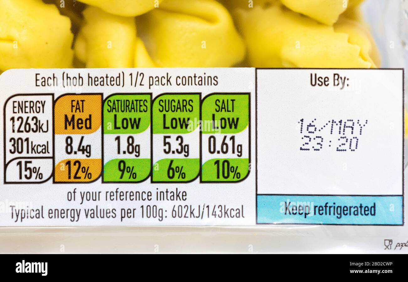 Pasta Label High Resolution Stock Photography And Images Alamy