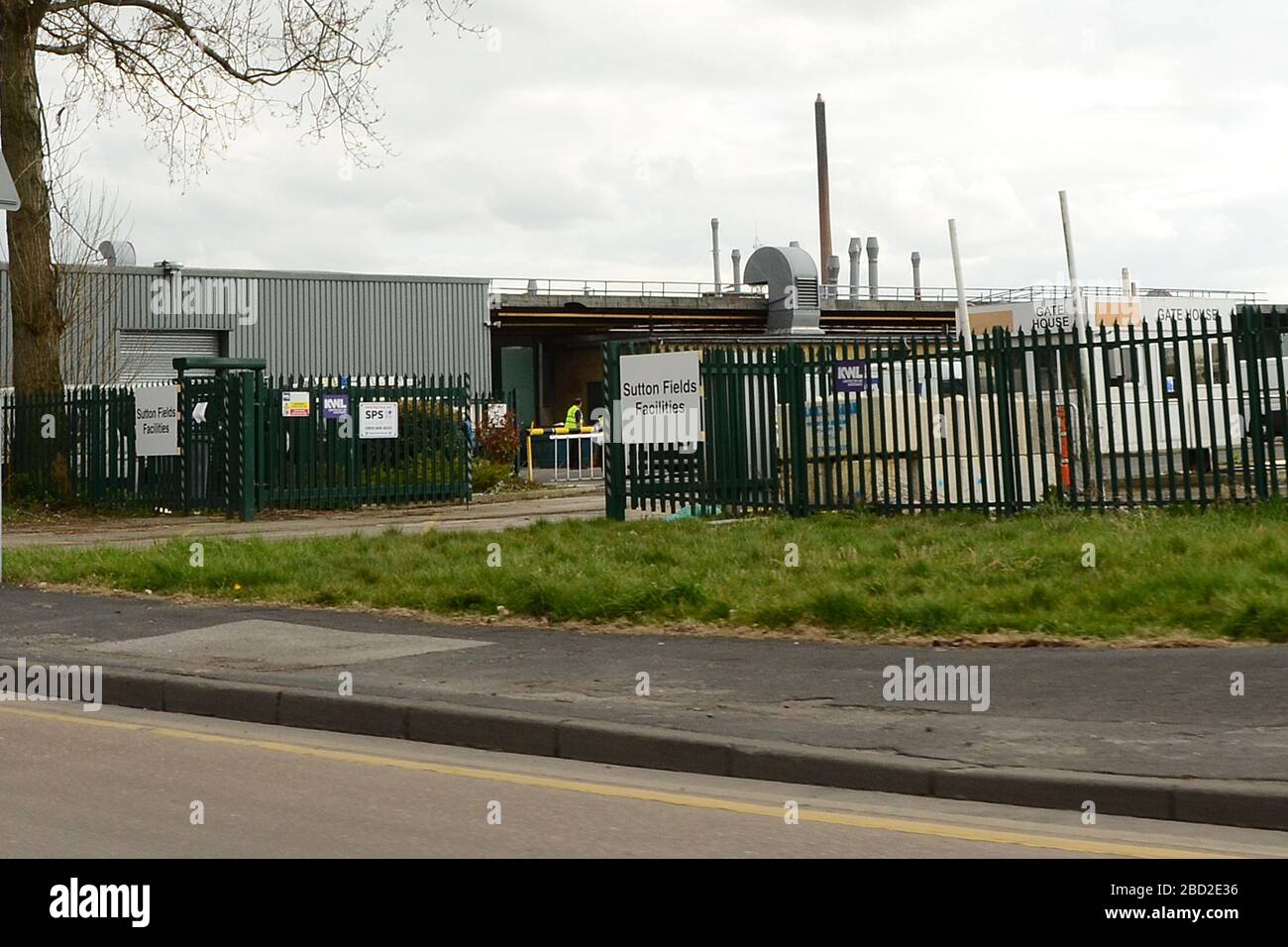 Sutton fields facility, coronavirus mortuary. Hull Stock Photo Alamy