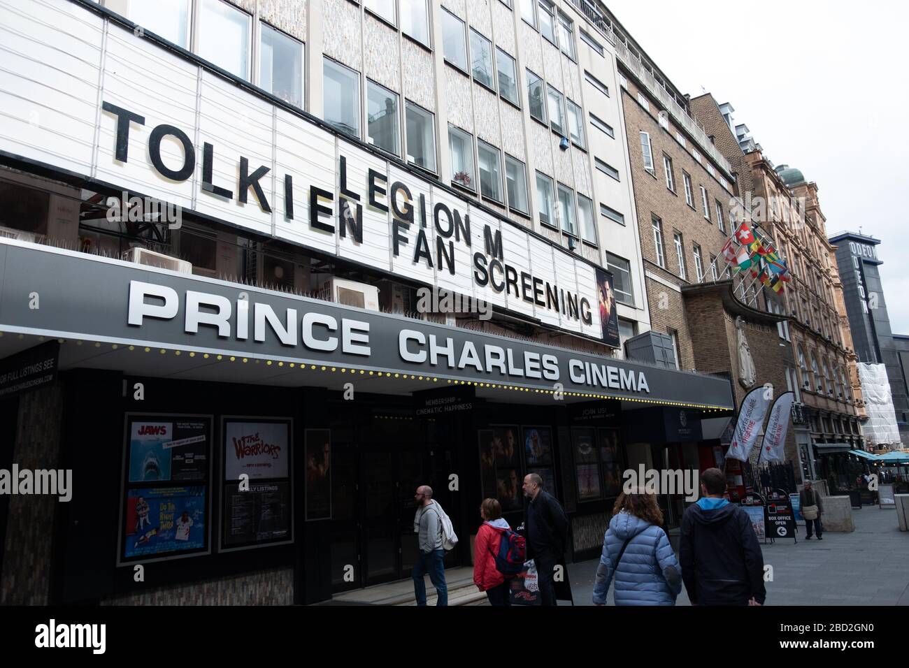 LONDON- JANUARY, 2020: Prince Charles Theatre by Leicester Square in Soho. An independent theatre famous for showing alternative and cult classic film Stock Photo