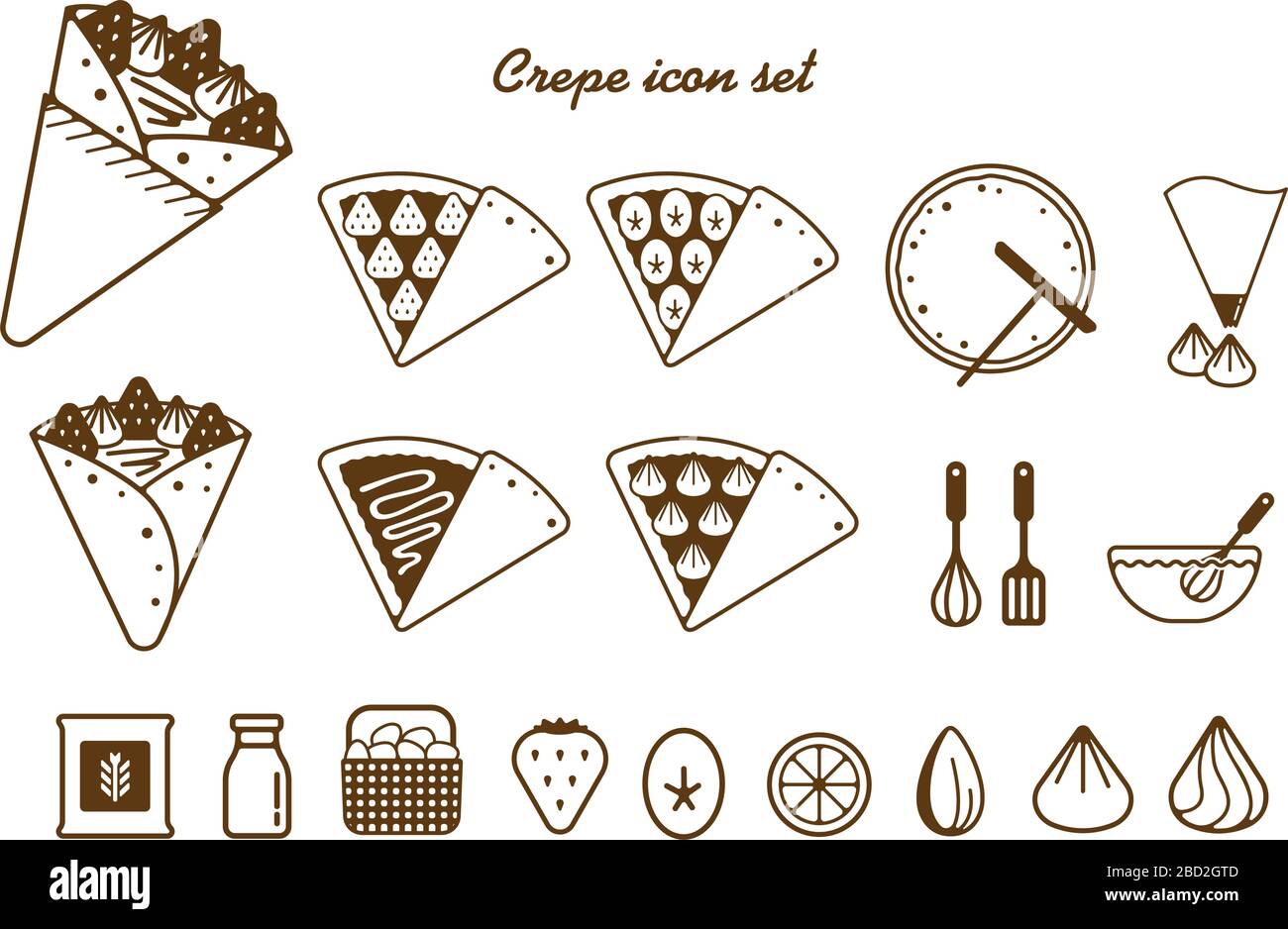 Crepe drawing Cut Out Stock Images & Pictures Alamy