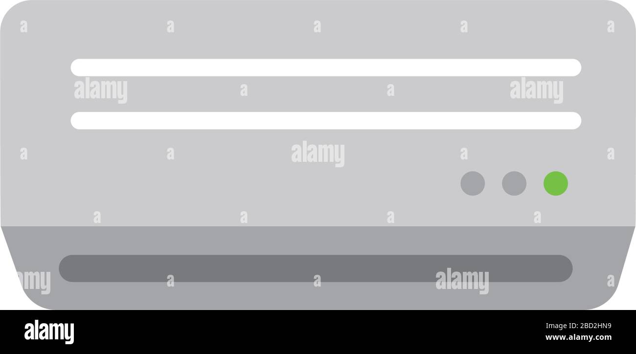 AC ( air conditioner) vector icon illustration Stock Vector Image & Art ...