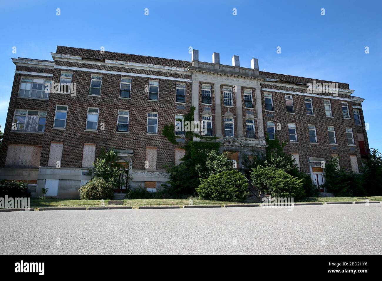 June 14 2020 London Ontario Canada Old Victoria Hospital Abandoned 