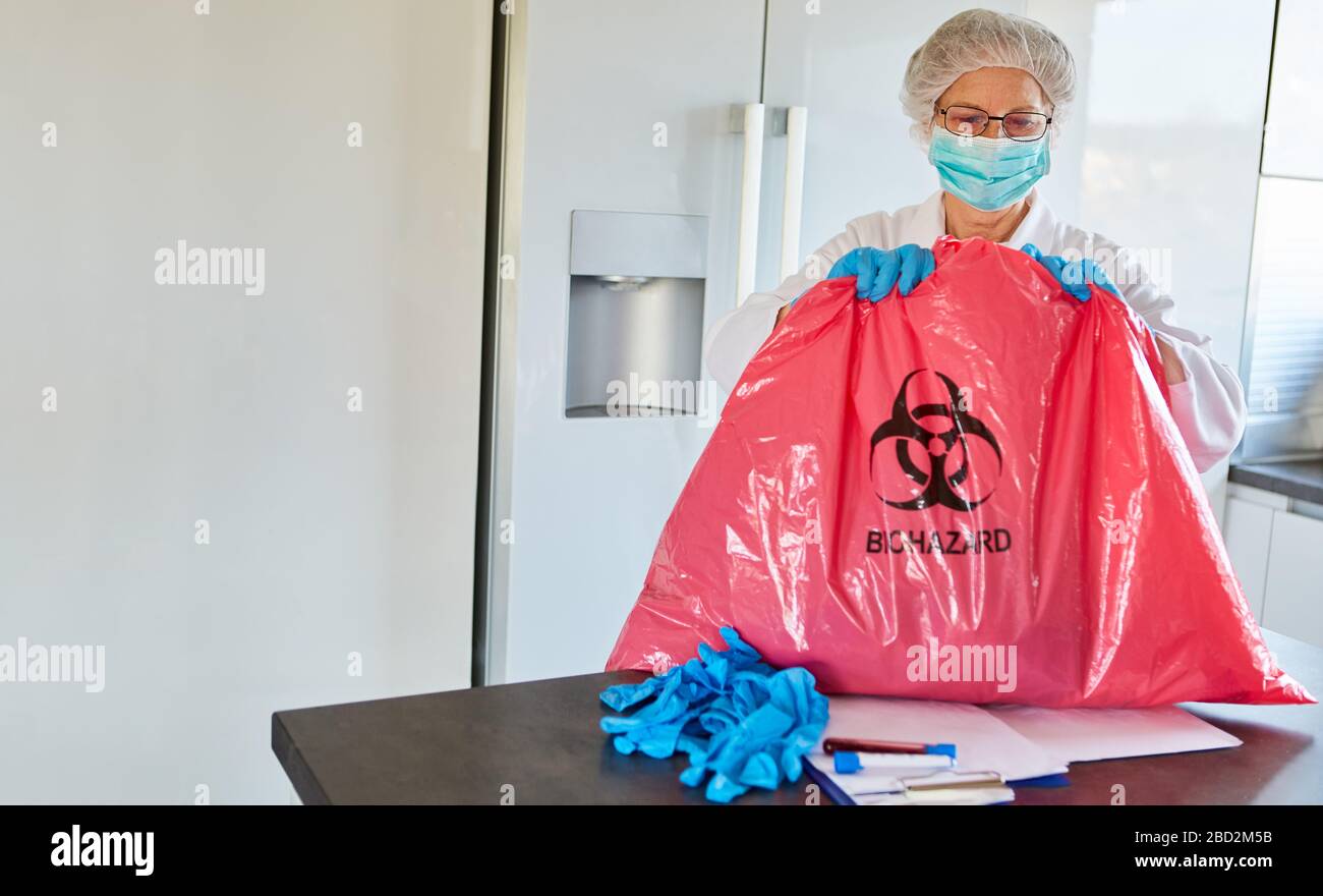 Hospital waste bag hi-res stock photography and images - Alamy