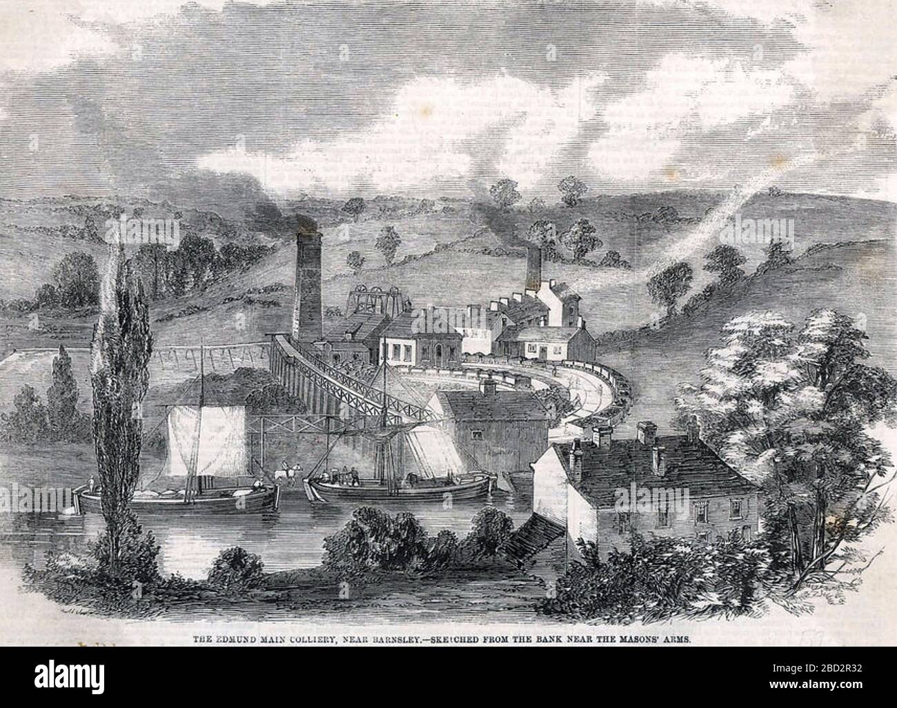 Colliery explosion 19th century hi-res stock photography and Colliery explosion 19th century hi-res stock photography and