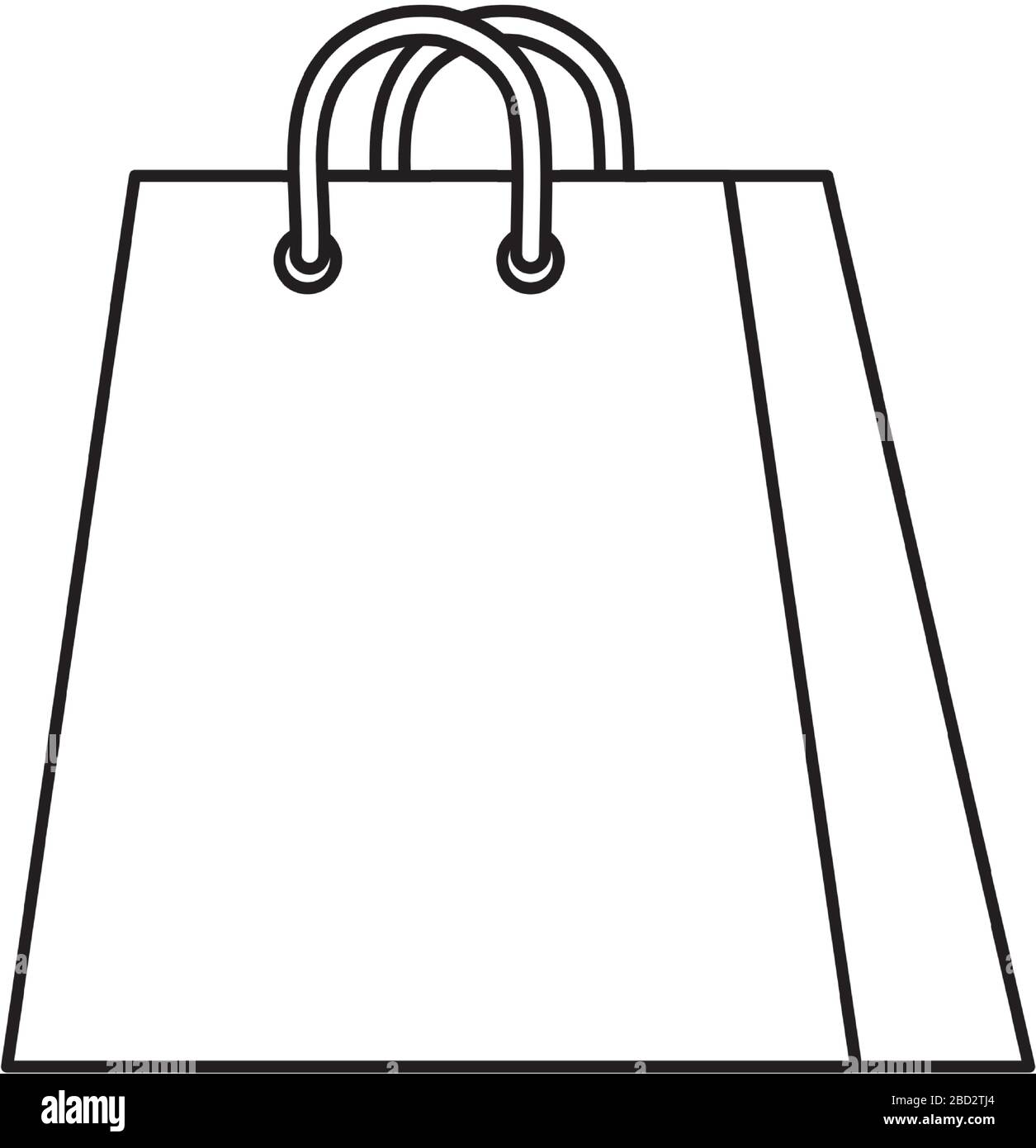 Isolated shopping bag vector design Stock Vector Image & Art Alamy