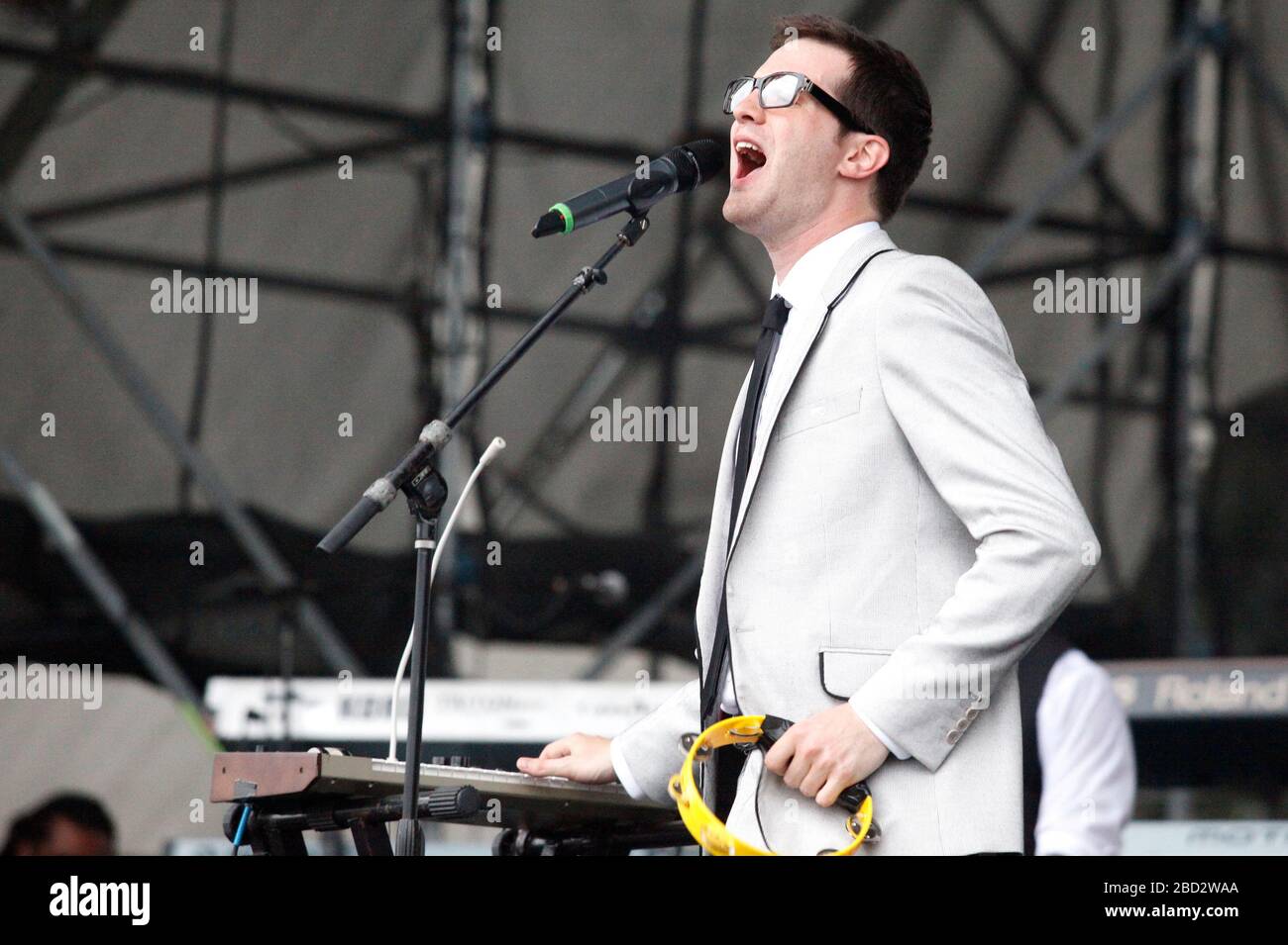 Mayer Hawthorne performs at the 3rd Annual Roots Picnic at Festival Pier at PennÕs Landing in Philadelphia on June 5, 2010  Credit: Scott Weiner/MediaPunch Stock Photo